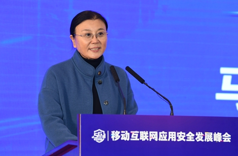 中國互聯網發展基金會理事長馬利致辭