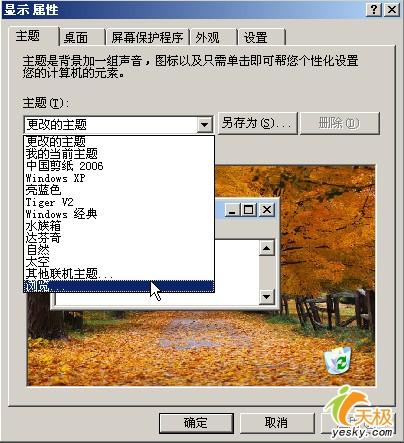 Windows XP系统桌面主题搬家小技巧--IT